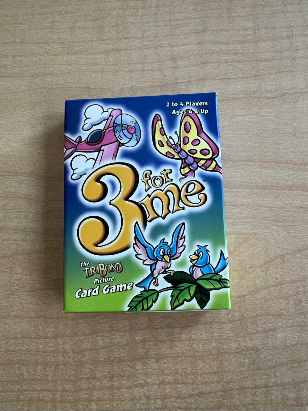 3 for Me Picture Card Game – Blue/Green